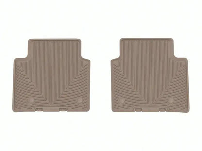 WeatherTech WT Rubber Mats - Rear - Tan by WeatherTech