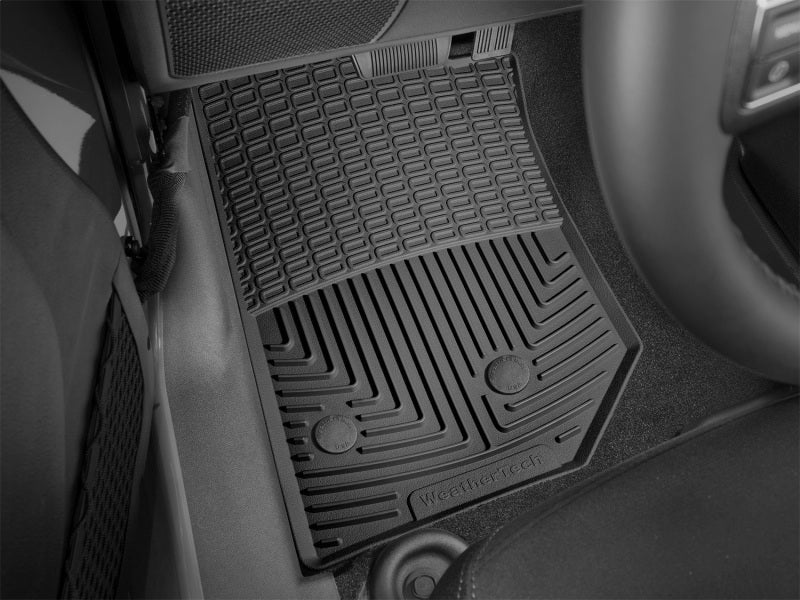 WeatherTech WT Rubber Mats - Front - Blk by WeatherTech