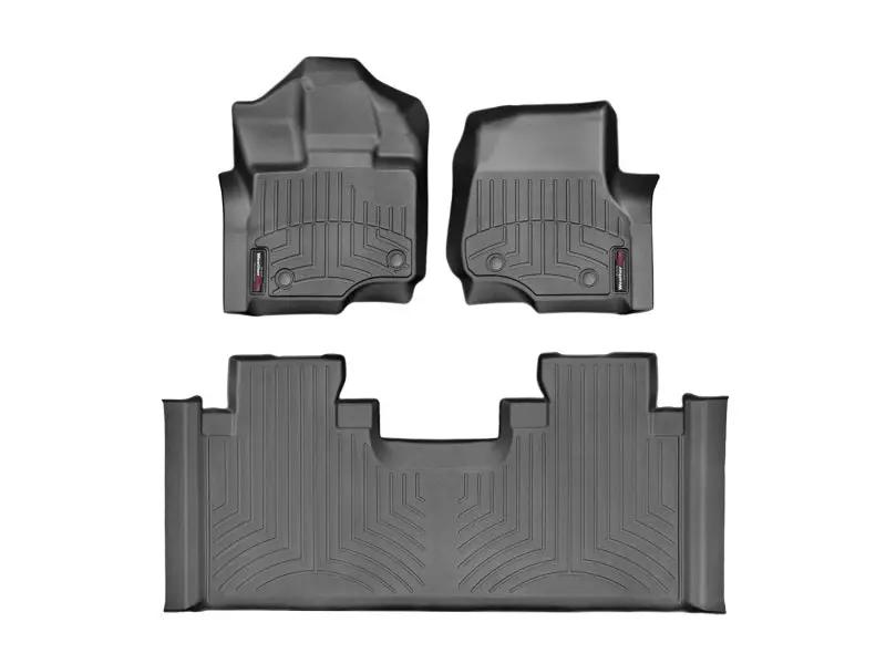 WeatherTech WT FloorLiner - Front - Blk by WeatherTech