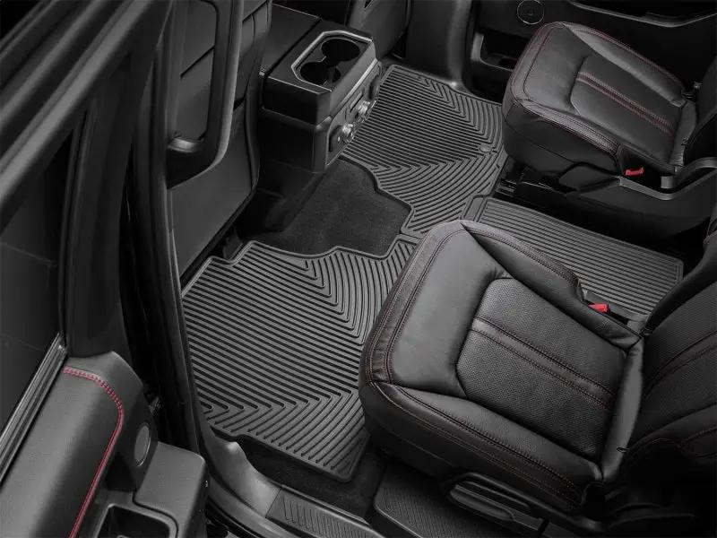 WeatherTech WT Rubber Mats - Rear - Blk by WeatherTech