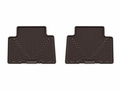 WeatherTech WT Rubber Mats - Rear - Cocoa by WeatherTech