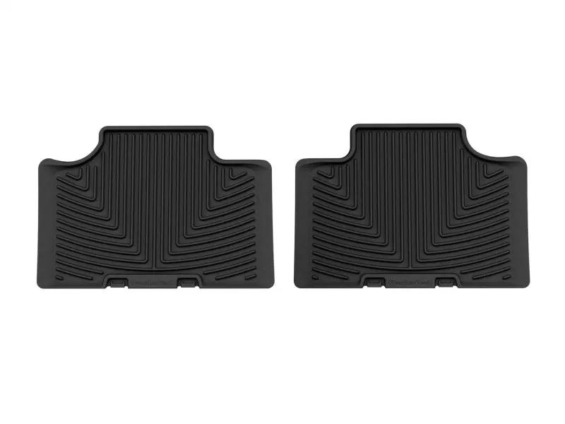 WeatherTech WT Rubber Mats - Rear - Blk by WeatherTech