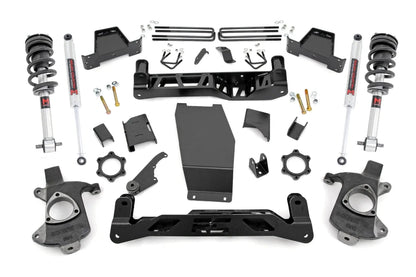 Rough Country 6 Inch Lift Kit | Cast Steel | M1 Struts/M1 | Chevy/GMC 1500 (14-18 & Classic) by Rough Country