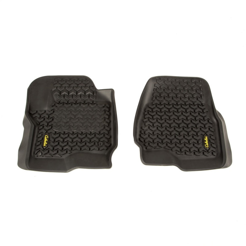 Rugged Ridge RUG Floor Liners - Black by Rugged Ridge