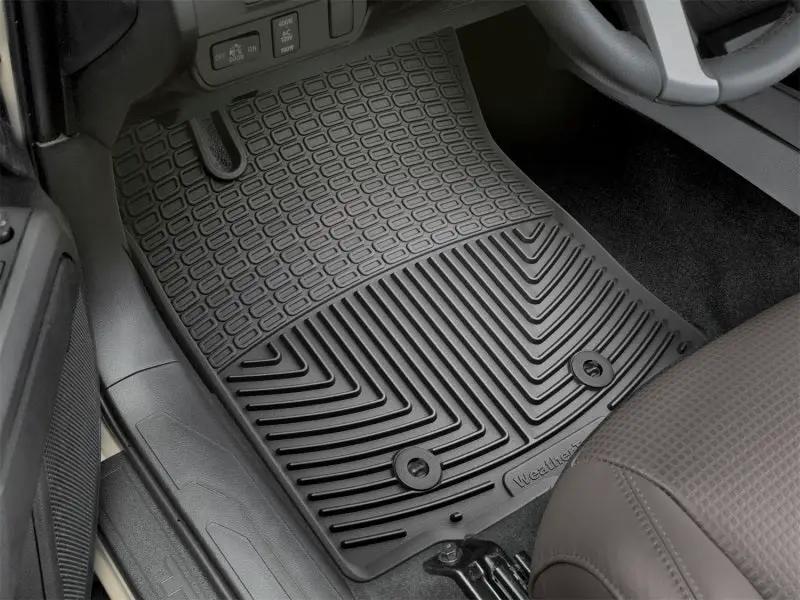 WeatherTech WT Rubber Mats - Front - Blk by WeatherTech