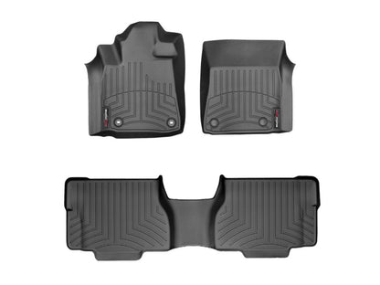 WeatherTech WT FloorLiner - Rear - Blk by WeatherTech