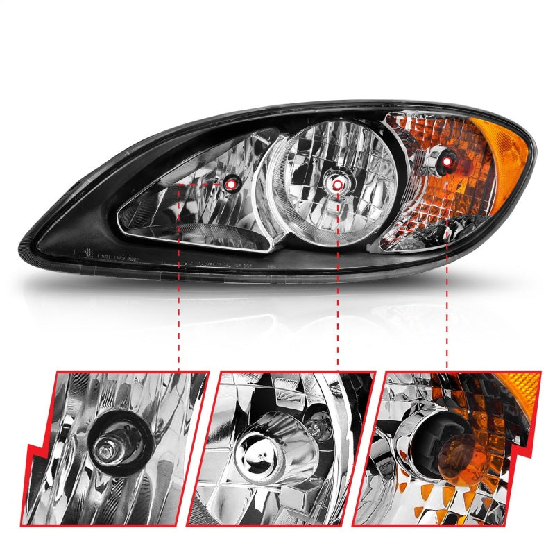 ANZO ANZ Crystal Headlights by ANZO
