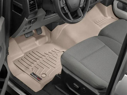 WeatherTech WT FloorLiner - Front - Tan by WeatherTech
