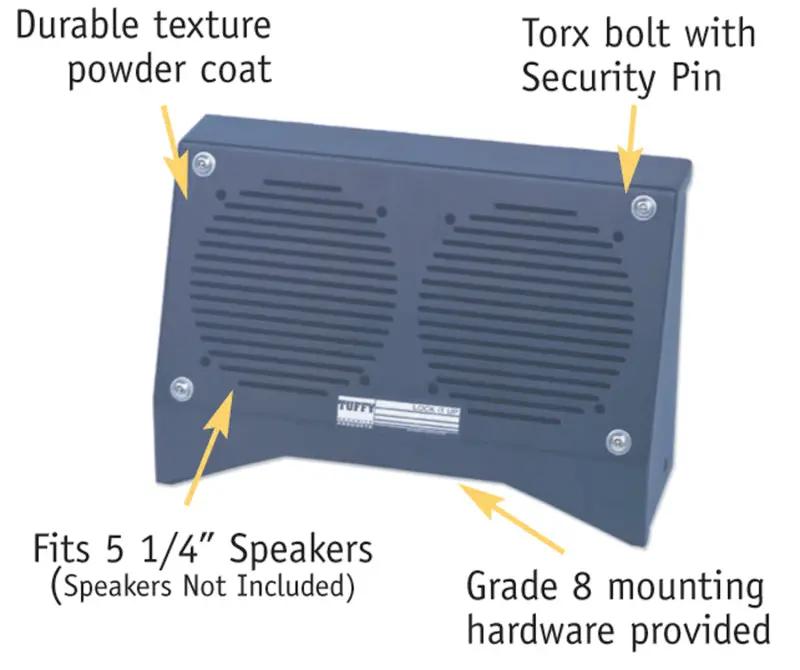 Tuffy Products TFY Speaker Box by Tuffy Products