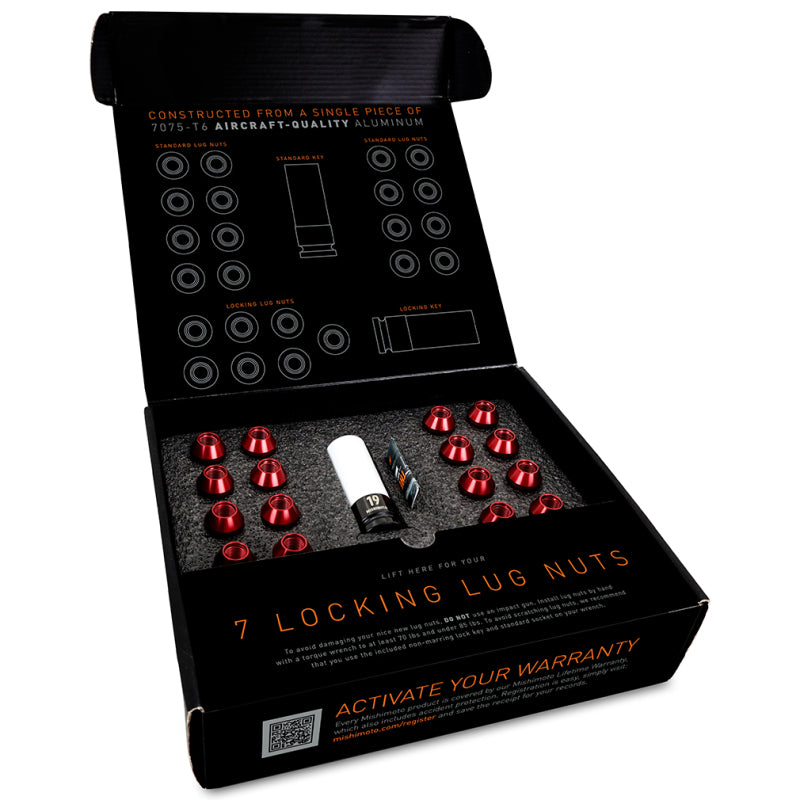Mishimoto MM Lug Nuts - Locking by Mishimoto