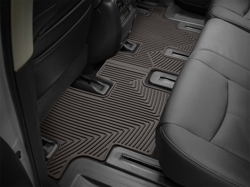 WeatherTech WT Rubber Mats - Rear - Cocoa by WeatherTech