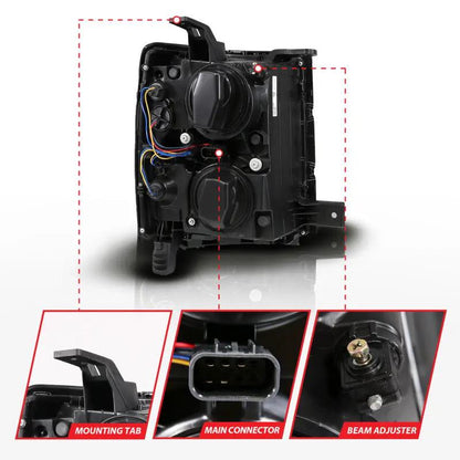 ANZO ANZ LED/Projector Headlights by ANZO