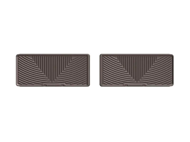 WeatherTech WT Rubber Mats - Rear - Cocoa by WeatherTech