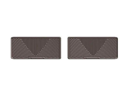 WeatherTech WT Rubber Mats - Rear - Cocoa by WeatherTech
