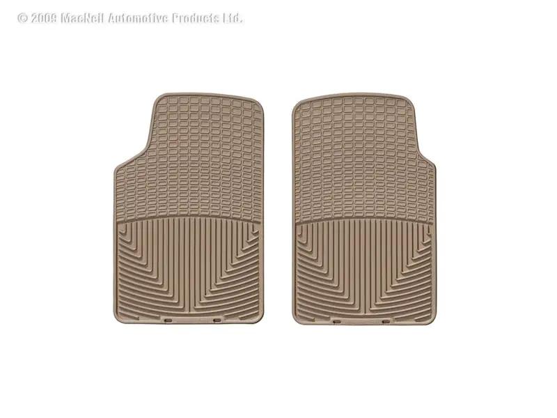 WeatherTech WT Rubber Mats - Front - Tan by WeatherTech
