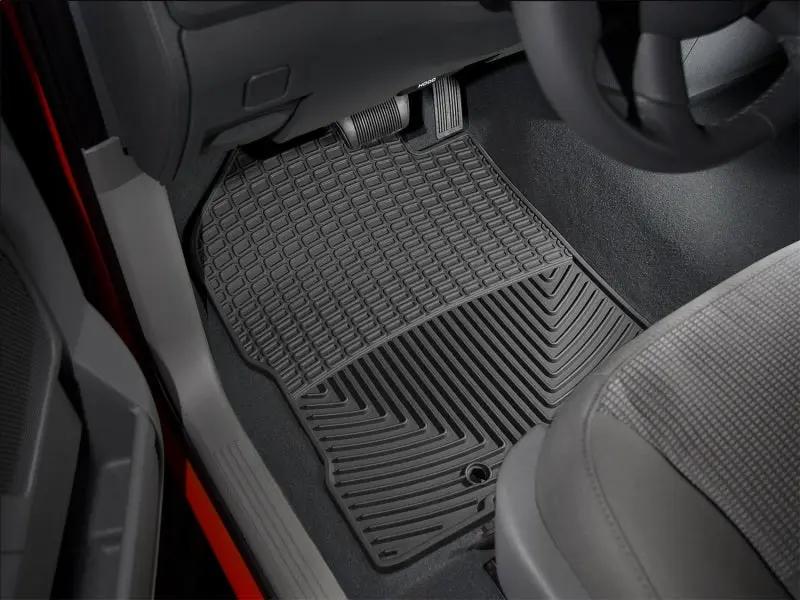 WeatherTech WT Rubber Mats - Front - Blk by WeatherTech