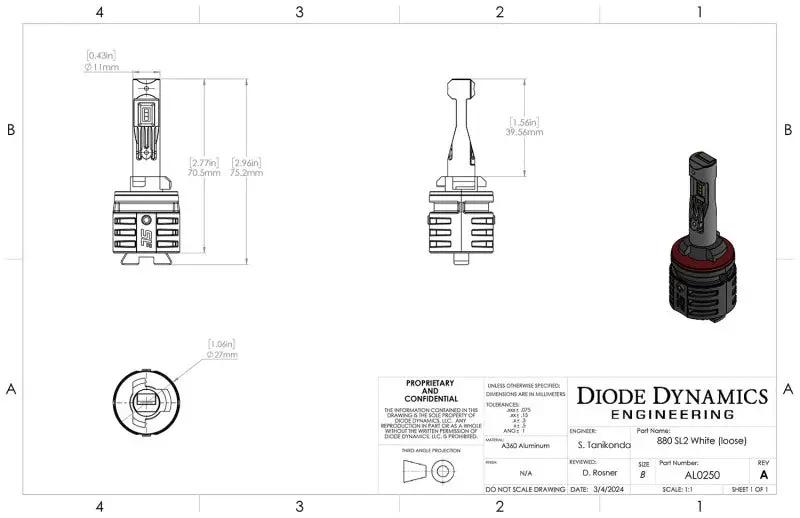 Diode Dynamics DIO SL2 LED Bulbs by Diode Dynamics