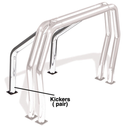 Go Rhino GOR Bed Bar - Chrome