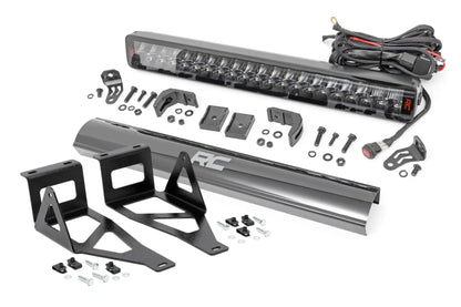 Rough Country LED Light Kit | Bumper Mount | 20" Spectrum Dual Row | Ford F-250/F-350 Super Duty (05-07) by Rough Country