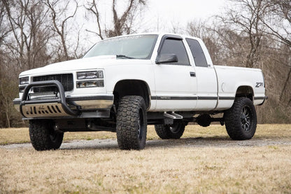 Rough Country Single Hoop Step | Universal | Alum | Pair | Multiple Makes & Models (Chevy/Ford/GMC/Ram) by Rough Country