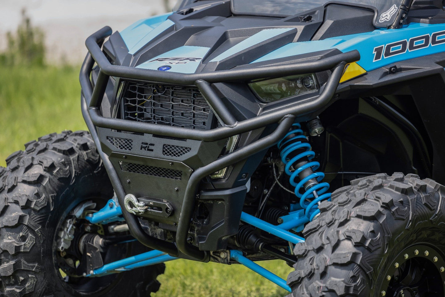 Defensa tubular | Delantera | LED Serie Negra | Luz de 6" | Línea delgada | Polaris RZR XP 1000