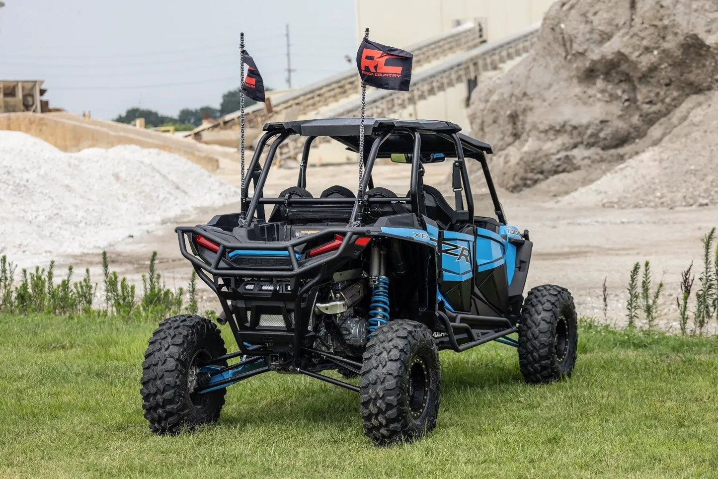 Rough Country Tubular Bumper | Rear w/ Receiver Hitch | Polaris RZR XP1000 | Polaris RZR XP 1000 by Rough Country