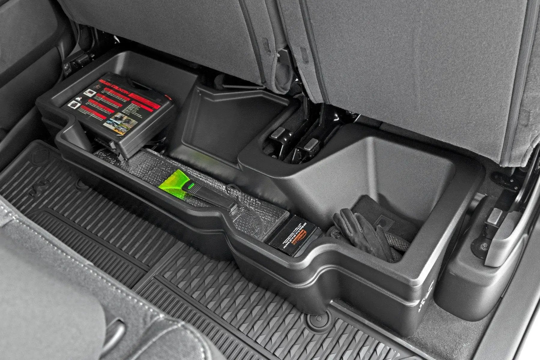Rough Country Under Seat Storage | Crew Cab | Ram 1500 2WD/4WD (2019-2026) by Rough Country
