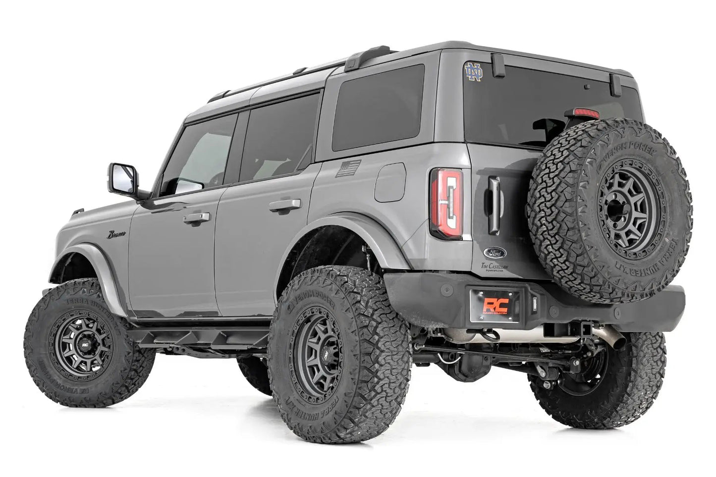 Rough Country Vertex 2.5 Reservoir Coilovers | Rear | 3.5" | Ford Bronco 4WD (2021-2025) by Rough Country