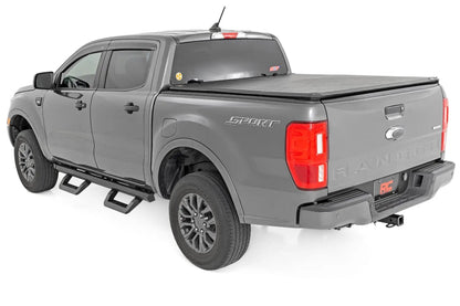 Rough Country SRX2 Adjustable Aluminum Steps | Ford Ranger 2WD/4WD (2019-2025) by Rough Country