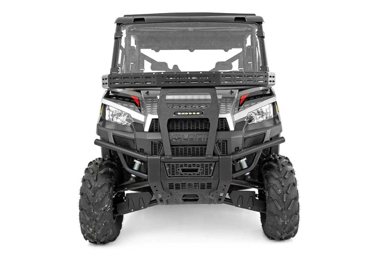 Rough Country Front Cargo Rack | 6" Black Slimline | Polaris Ranger XP 900/Ranger XP 1000 by Rough Country