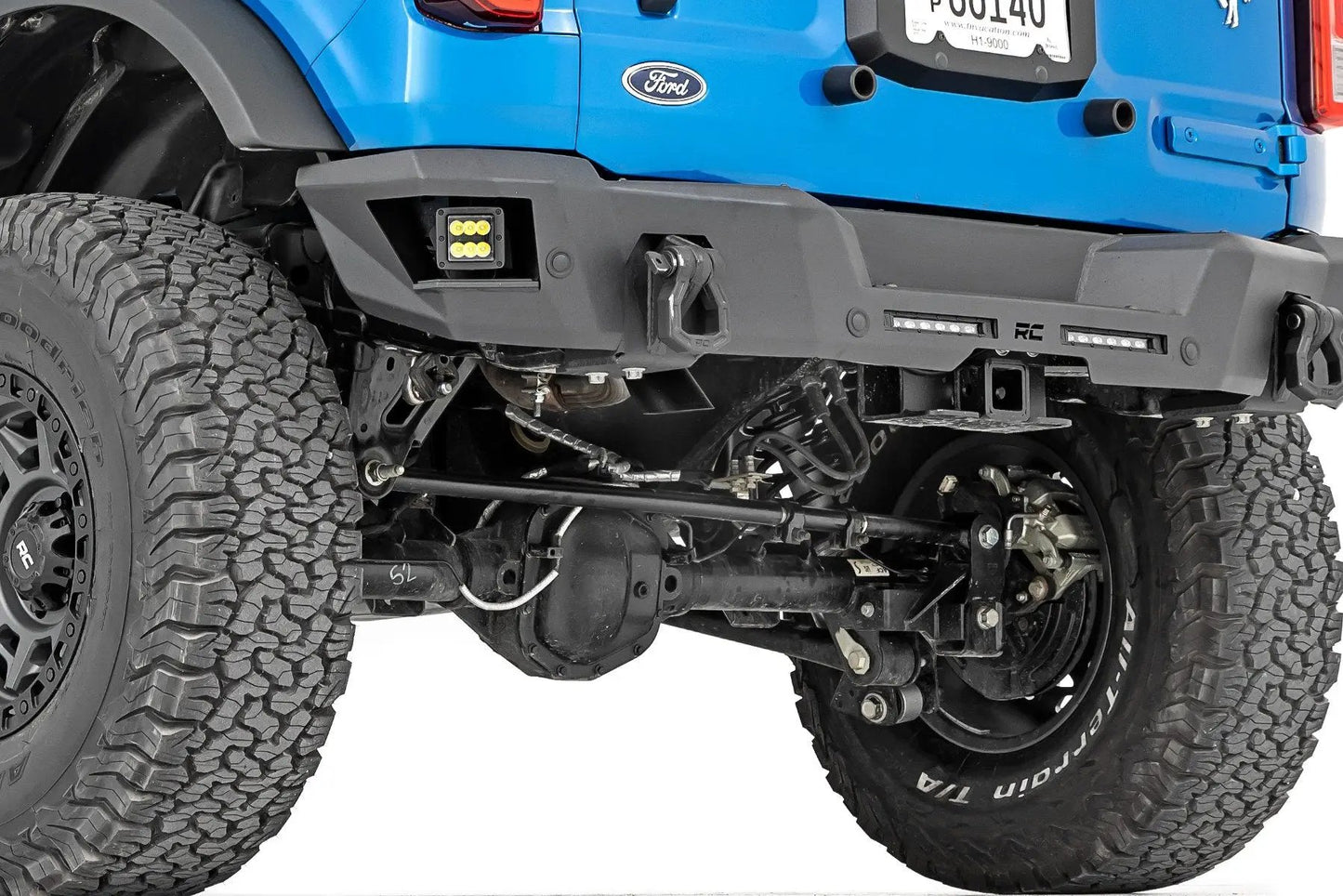 Rough Country Muffler Delete Kit | 2.3 & 2.7L Engines | Ford Bronco 4WD (2021-2025) by Rough Country