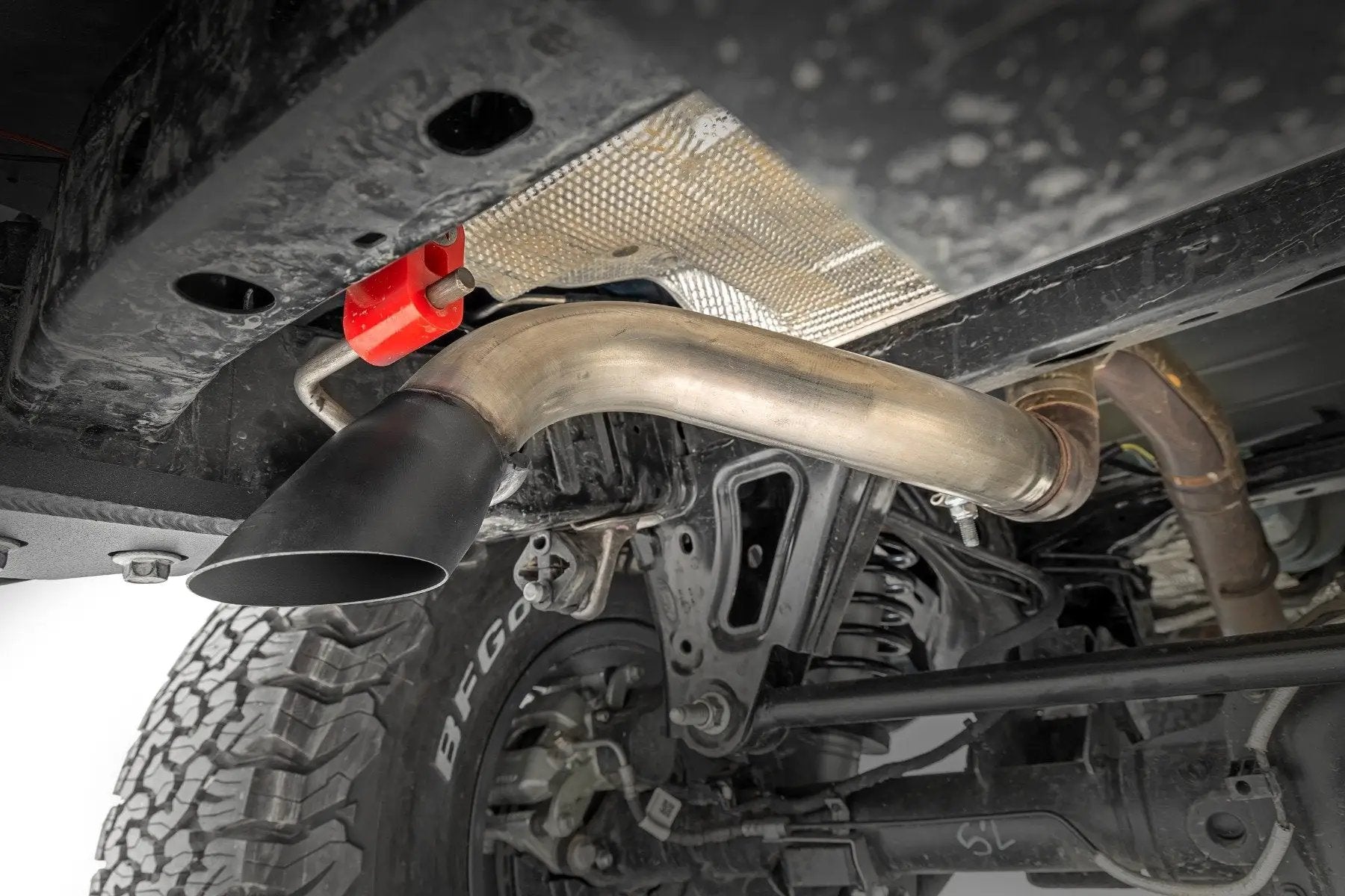 Rough Country Muffler Delete Kit | 2.3 & 2.7L Engines | Ford Bronco 4WD (2021-2025) by Rough Country