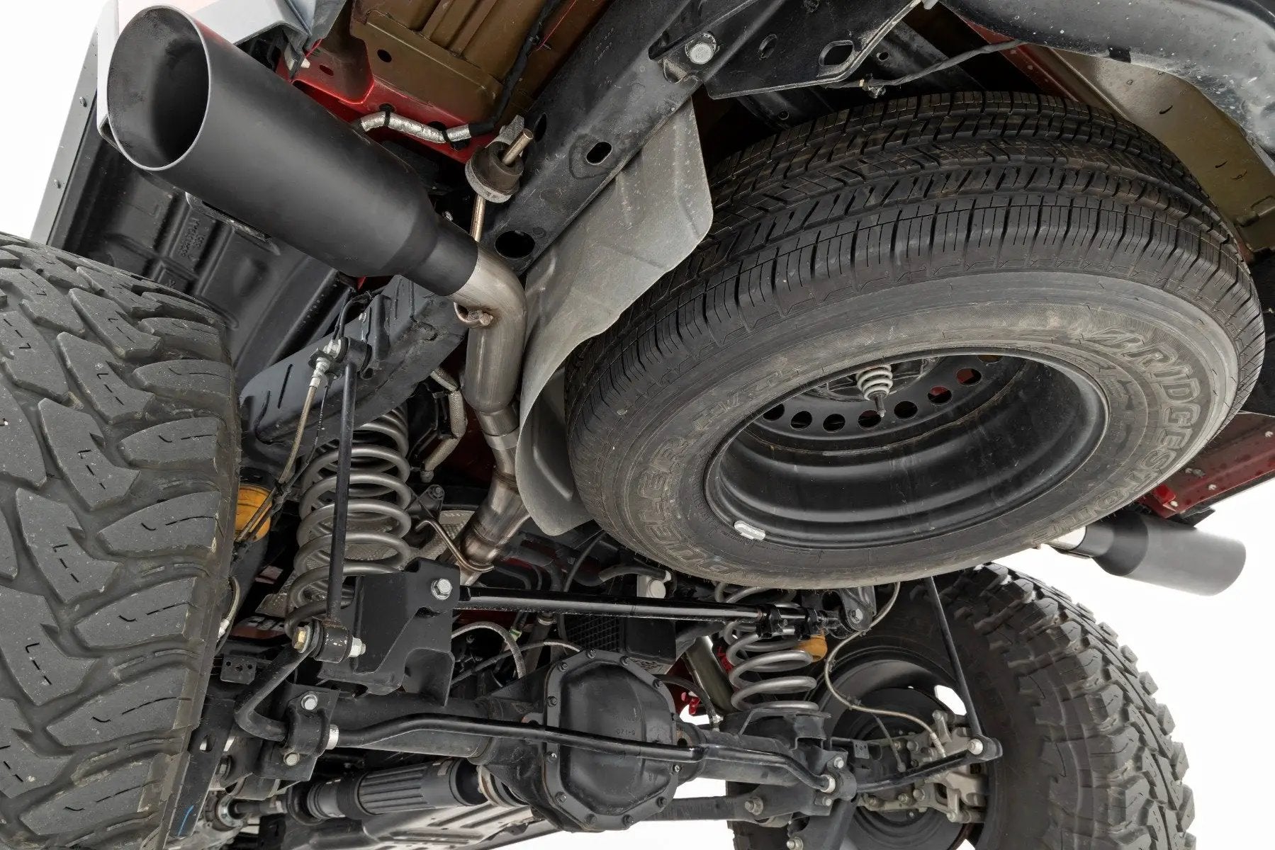 Rough Country Performance Cat-Back Exhaust | Stainless | 3.6L | Jeep Gladiator JT (20-25) by Rough Country