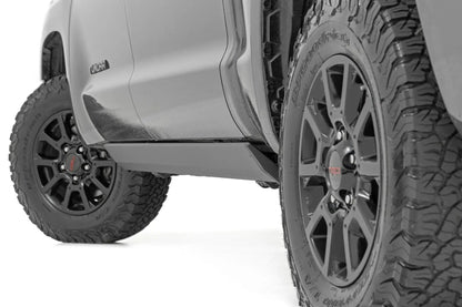 Rough Country Power Running Boards | Dual Electric Motor | CrewMax | Toyota Tundra (07-21) by Rough Country