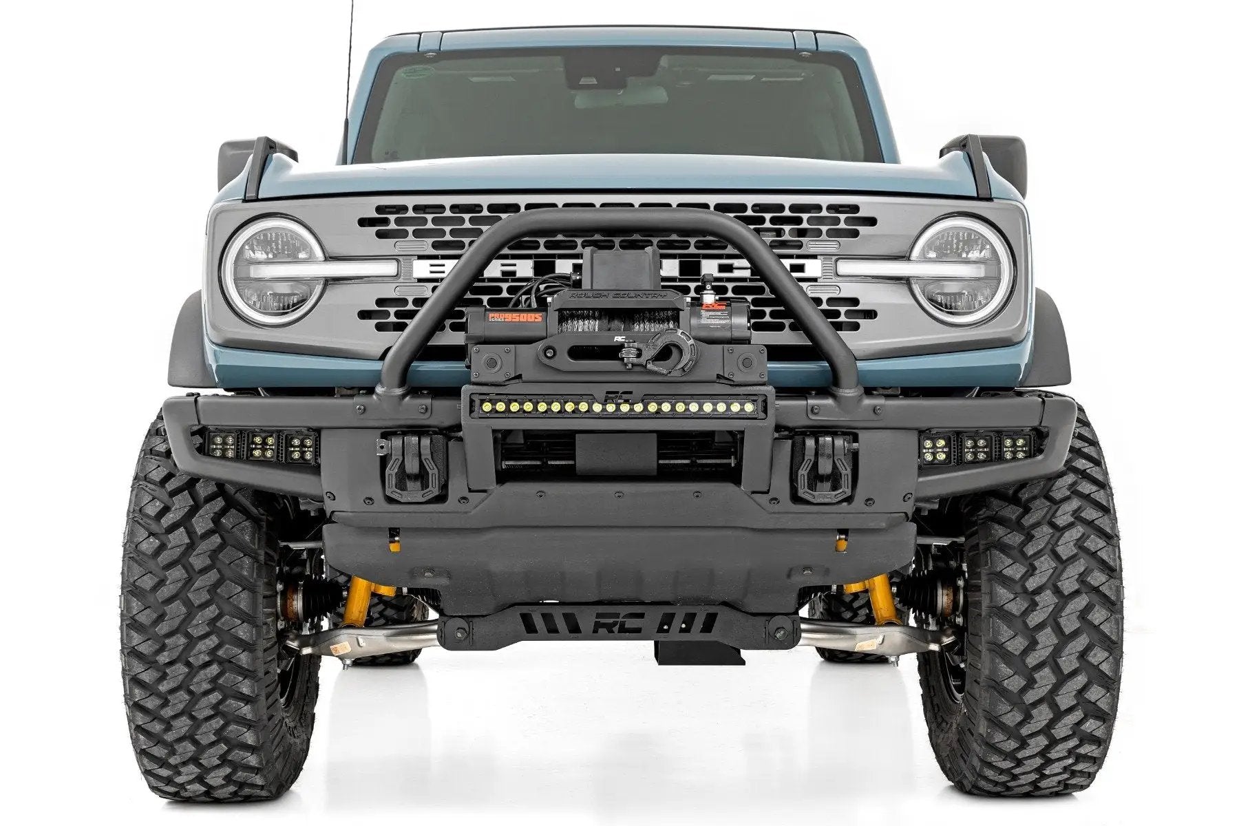 Rough Country High Winch Mount | All Models | Ford Bronco 4WD (2021-2025) by Rough Country