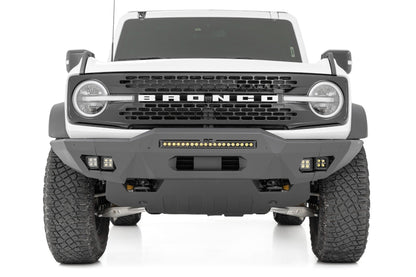 Rough Country Front Bumper | Modular | Full Wings | Ford Bronco 4WD (2021-2025)