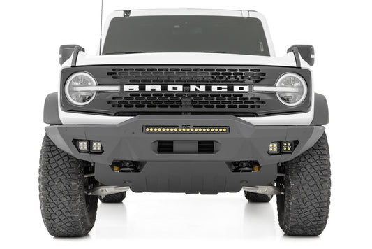 Paragolpes delantero | Modular | Extensiones completas | Luces diurnas | Ford Bronco 4WD (2021-2025)