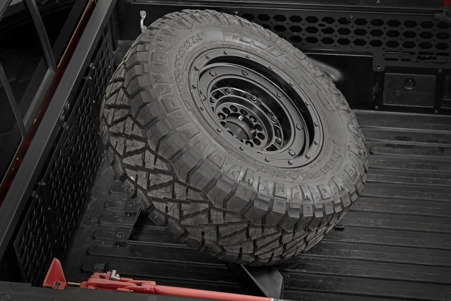 Rough Country Bed Mount Spare Tire Carrier | Universal (5x5.5 6x5.5 6x135 & 5x5.0 Bolt Patterns) by Rough Country