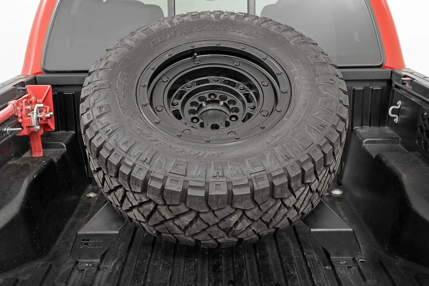 Rough Country Bed Mount Spare Tire Carrier | Universal (5x5.5 6x5.5 6x135 & 5x5.0 Bolt Patterns) by Rough Country