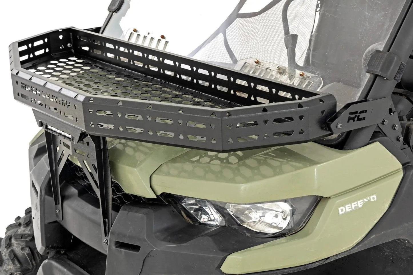 Rough Country Front Cargo Rack | Can-Am Defender HD 8/HD 9/HD 10 by Rough Country