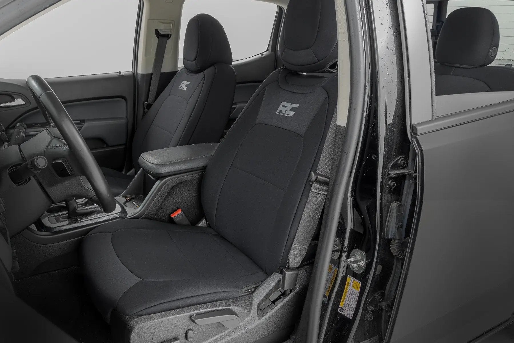 Rough Country Seat Covers | Front Bucket | Rear Bench | Chevy/GMC Canyon/Colorado (15-22) by Rough Country