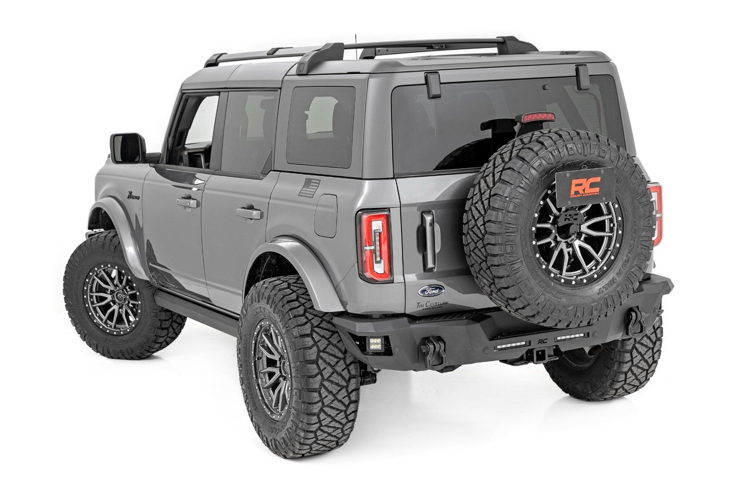 Defensa Trasera | LED Serie Negra | Tipo Spot | Ford Bronco 4WD (2021-2025)