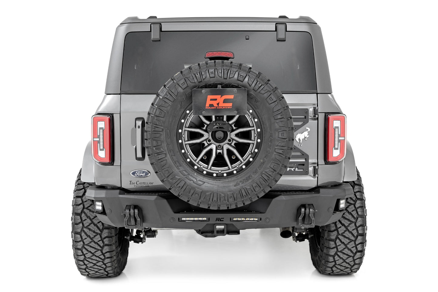 Defensa Trasera | LED Serie Negra | Tipo Spot | Ford Bronco 4WD (2021-2025)