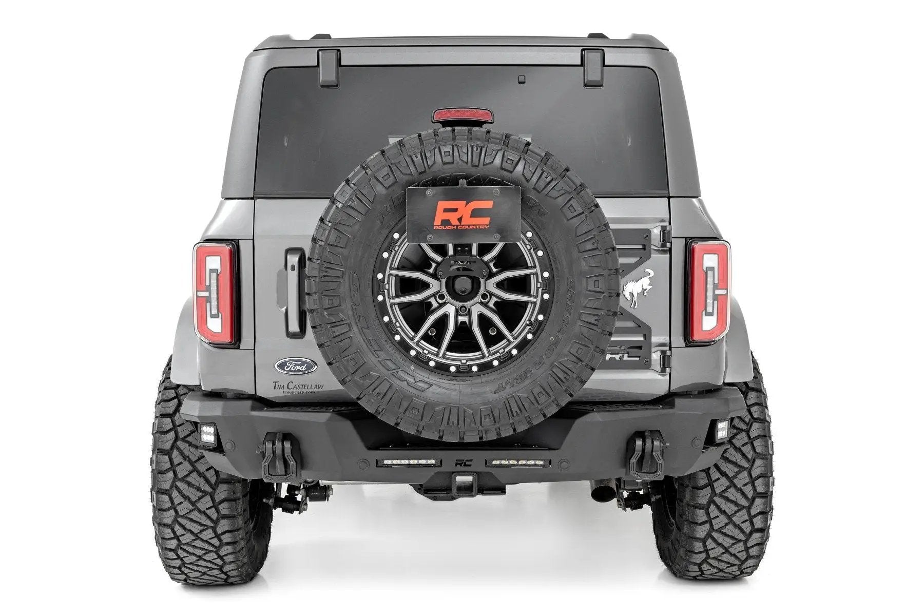 Rough Country License Plate Relocation Bracket | Ford Bronco 4WD (2021-2025) by Rough Country