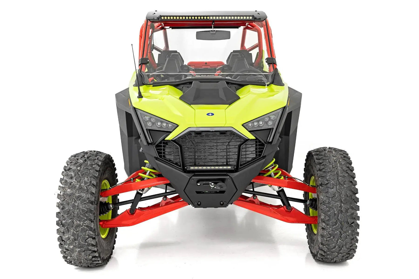 Rough Country Full Windshield | Scratch Resistant | Polaris RZR Turbo R 4 by Rough Country