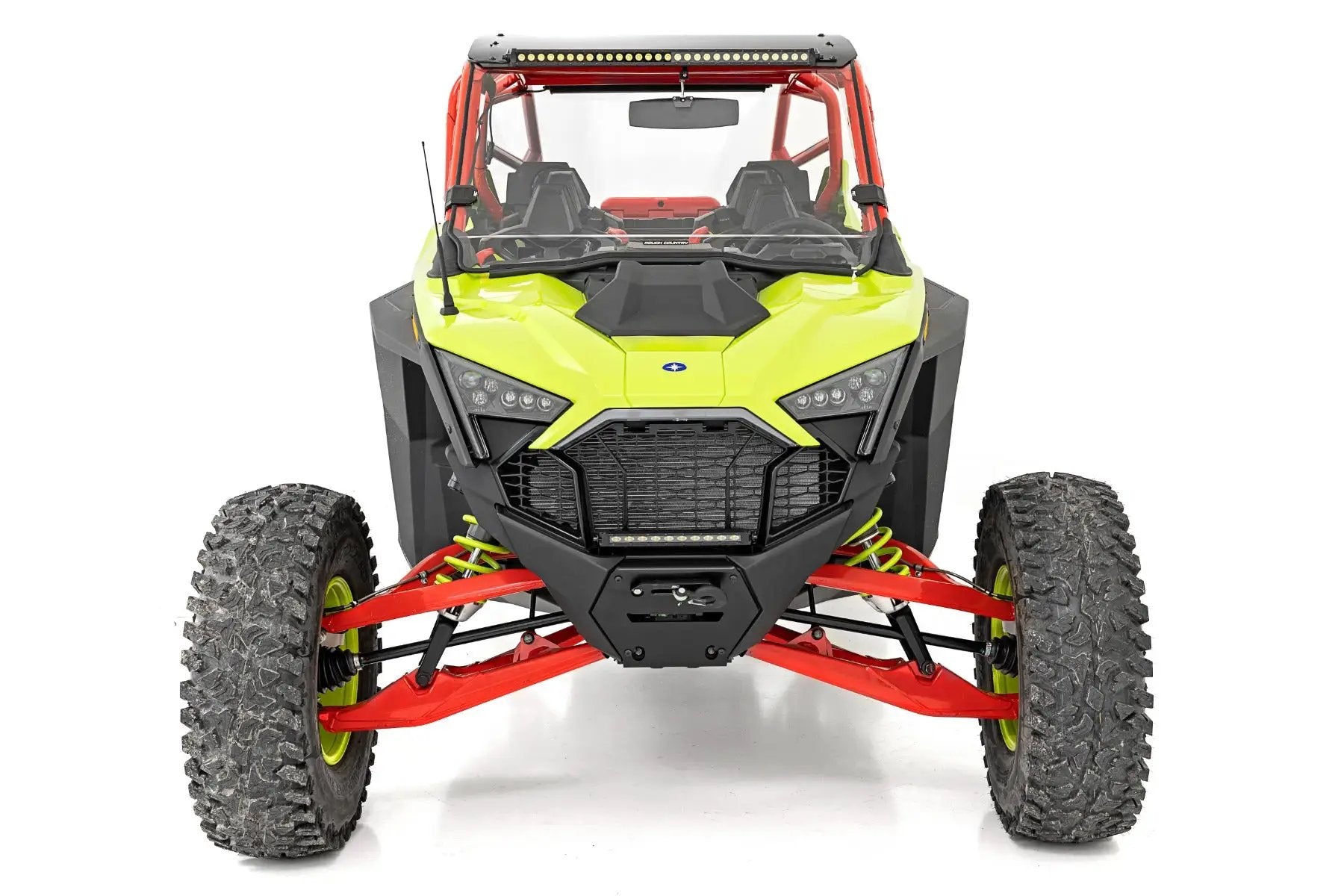 Rough Country Full Windshield | Scratch Resistant | Polaris RZR Turbo R 4 by Rough Country
