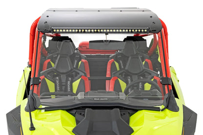 Rough Country Full Windshield | Scratch Resistant | Polaris RZR Turbo R 4 by Rough Country