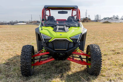 Rough Country Full Windshield | Scratch Resistant | Polaris RZR Turbo R 4 by Rough Country