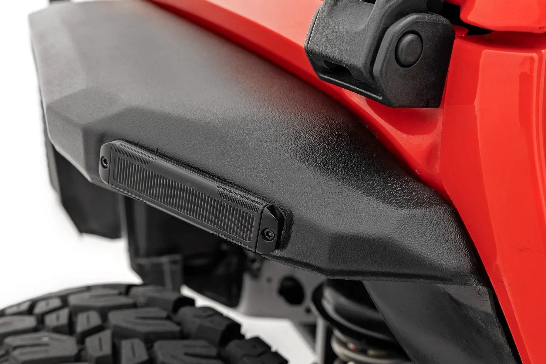 Rough Country High Clearance LED Flat Fender Flare Kit | UV Treated | Jeep Wrangler JL (18-24) by Rough Country