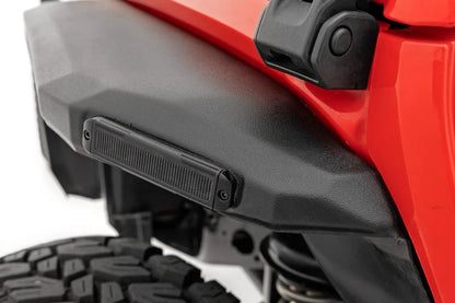 Rough Country High Clearance LED Flat Fender Flare Kit | UV Treated | Jeep Wrangler JL (18-24) by Rough Country